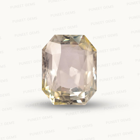 Natural White Sapphire Gemstone Online – Certified, Untreated & Ethically Sourced 9.67 CT