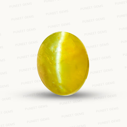Natural Cat’s Eye Gemstone (Lehsunia) – Protection, Intuition & Ketu’s Power 9.84 CT