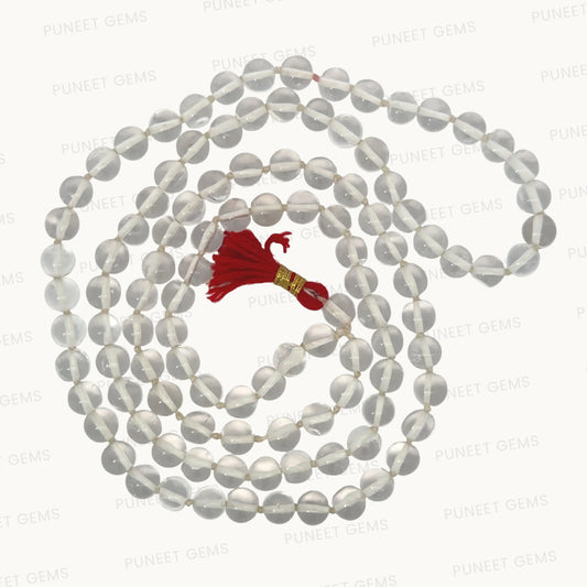Crystal Mala – Plain 6mm Beads