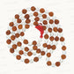 Rudraksha & Crystal Mix Mala – 108 Beads