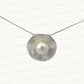 Natural Moti (Pearl) Pendant in Pure Silver – Certified Moon Gemstone for Peace & Emotional Balance