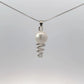 Natural Moti (Pearl) Pendant in Pure Silver – Certified Moon Gemstone for Peace & Emotional Balance