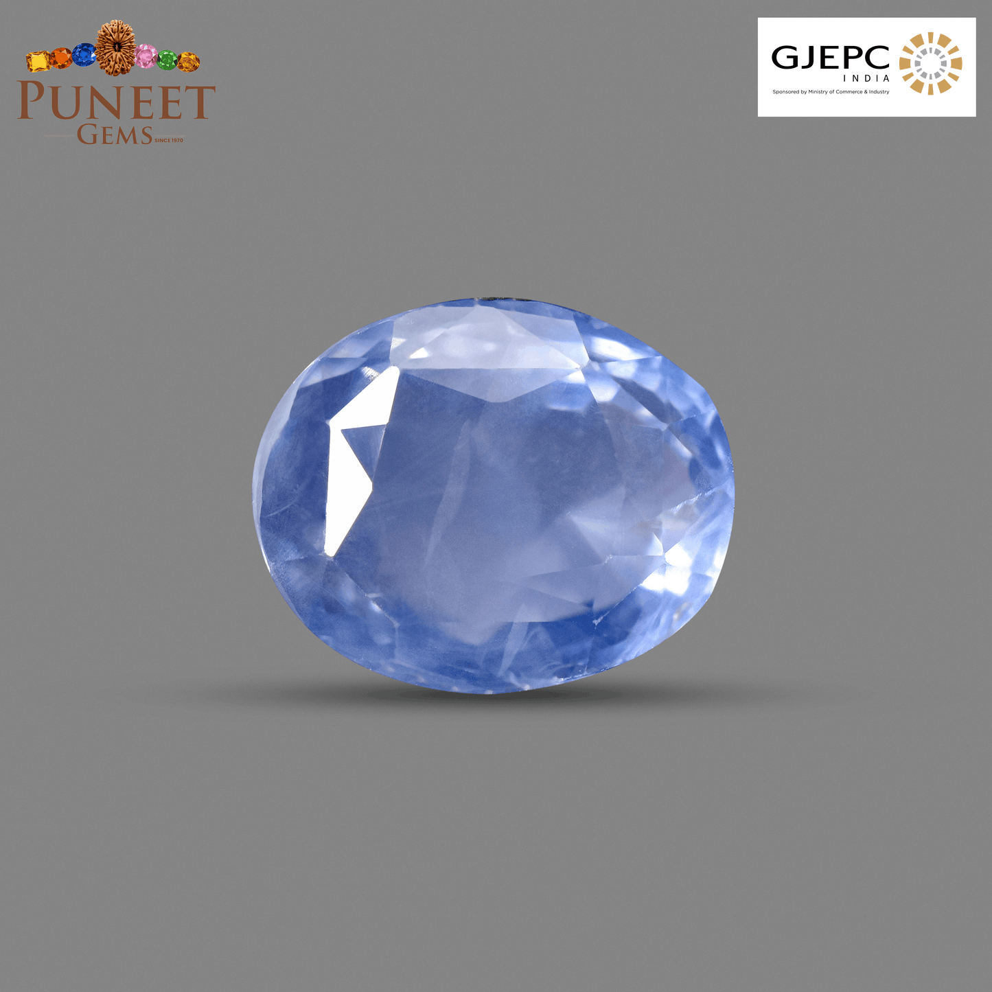 Natural Blue Sapphire (Neelam) 7.08 Ct – Certified