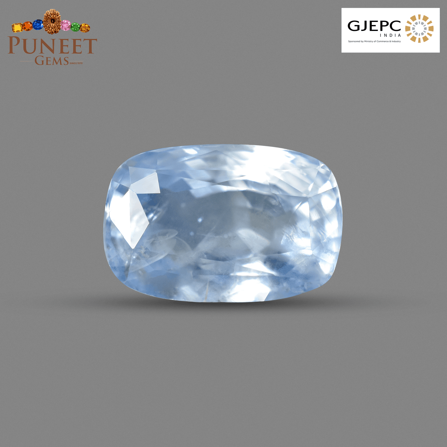 Natural Blue Sapphire (Neelam) 7.61 Ct – Certified