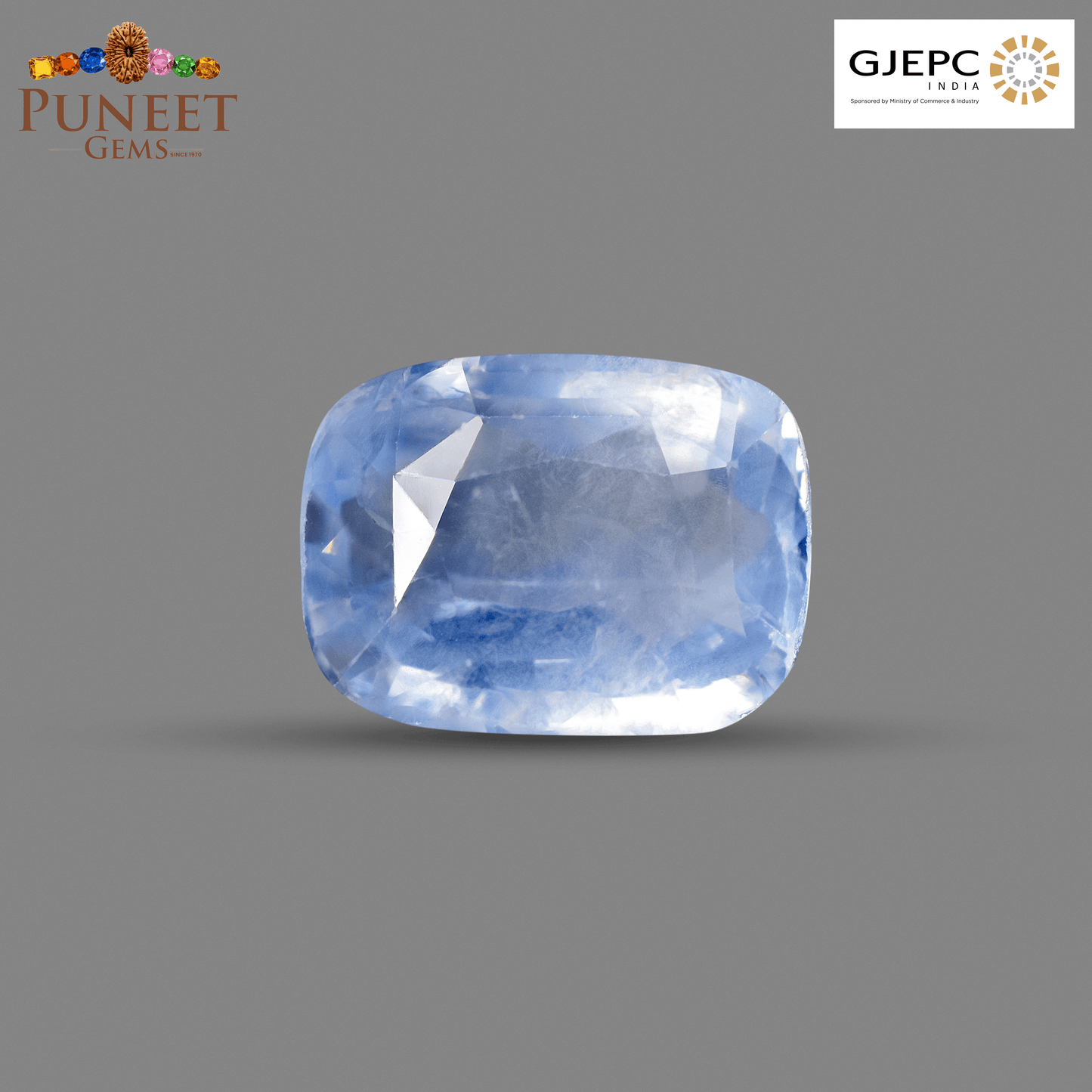 Natural Blue Sapphire (Neelam) 4.83 Ct – Certified