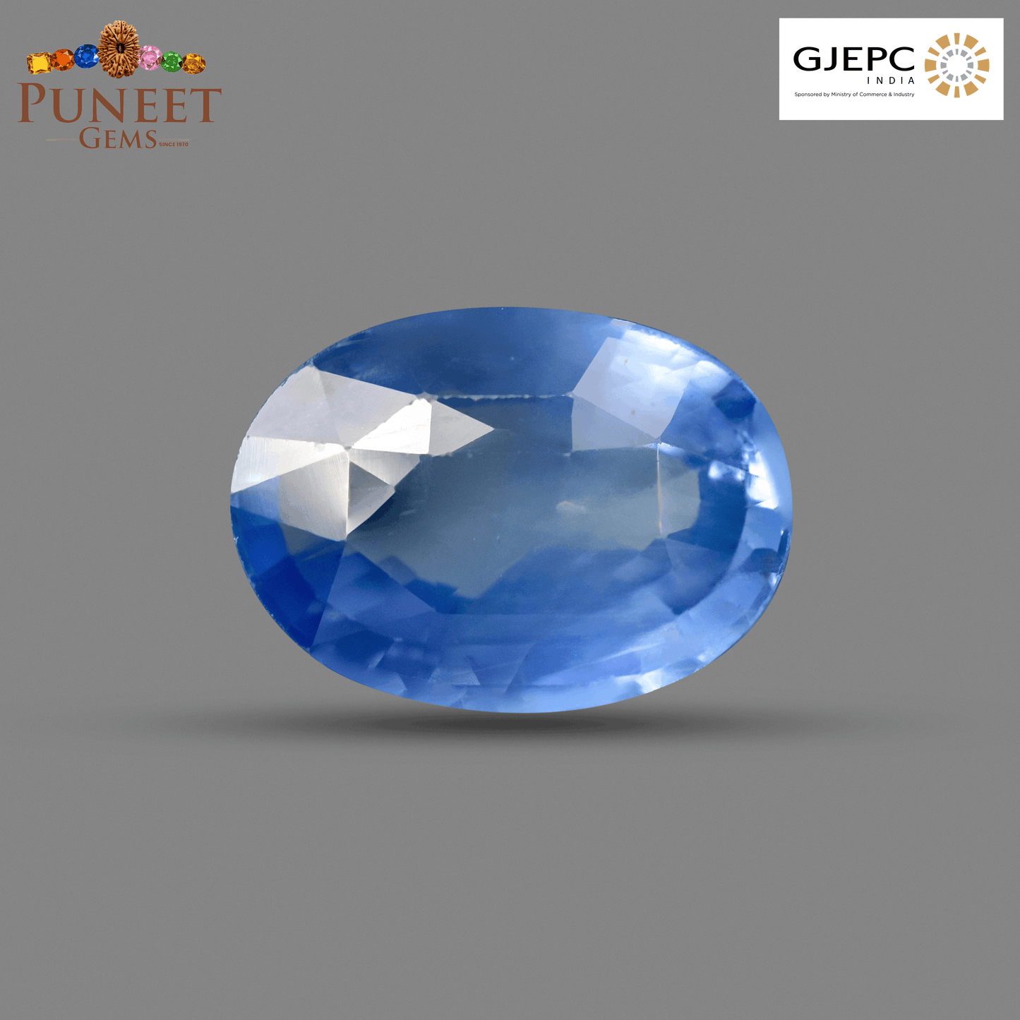 Natural Blue Sapphire (Neelam) 6.30 Ct – Certified
