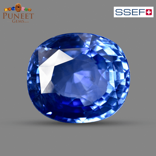 Natural Blue Sapphire (Neelam) 27.04 Ct – Certified