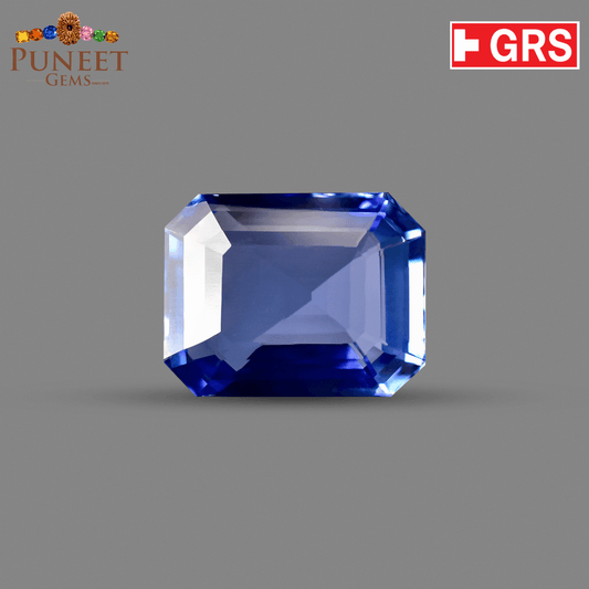Natural Blue Sapphire (Neelam) 5.02 Ct – Certified