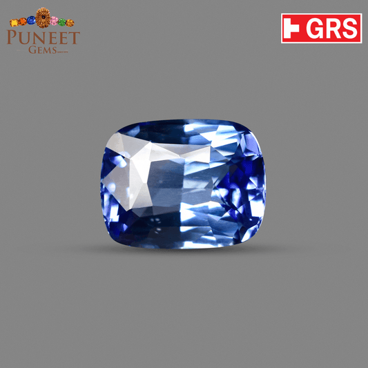 Natural Blue Sapphire (Neelam) 5.18 Ct – Certified
