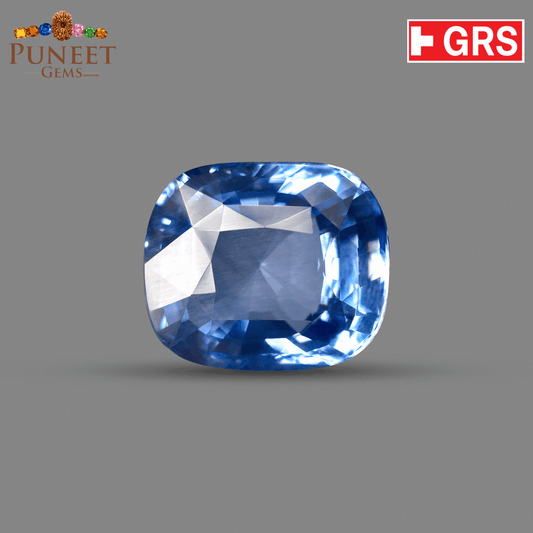 Natural Blue Sapphire (Neelam) 7.17 Ct – Certified