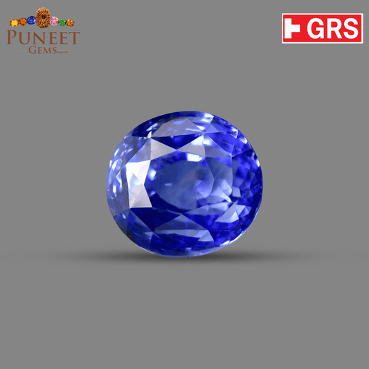 Natural Blue Sapphire (Neelam) 7.52 Ct – Certified