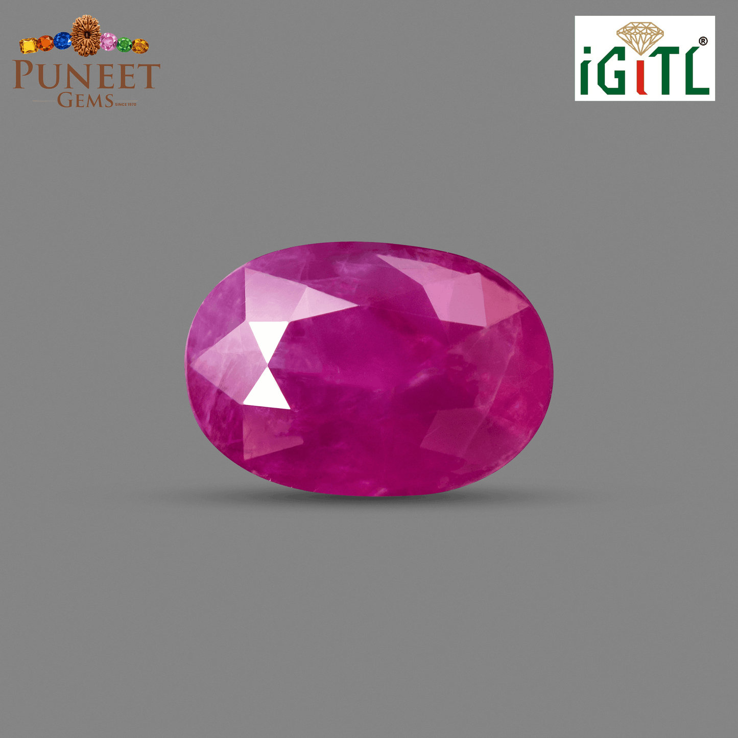 Natural Burma Ruby (Manik) 4.45 CT Certified