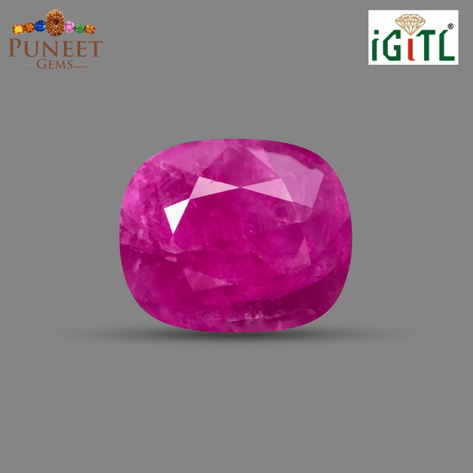 Natural Burma Ruby (Manik) 15.30 CT Certified