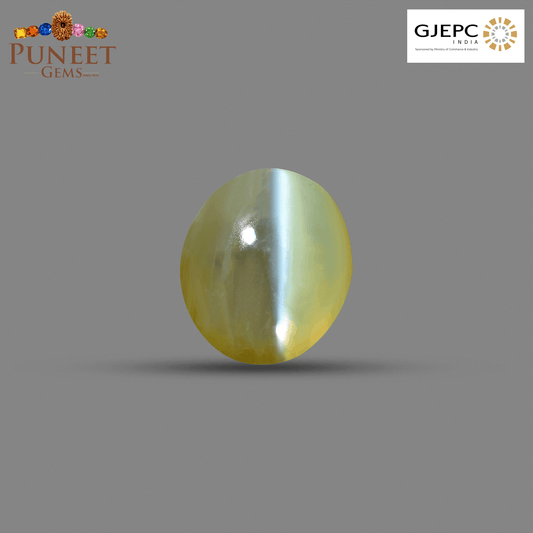 Natural Cat's Eye (Lehsunia) 9.12 CT - Certified
