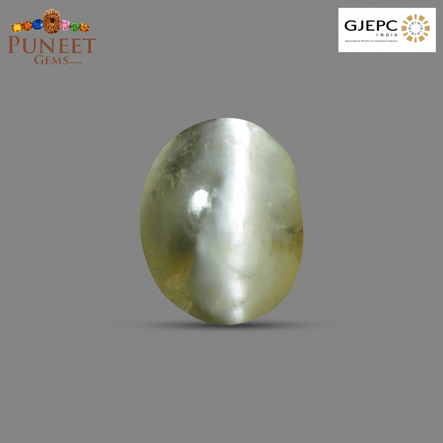 Natural Cat's Eye (Lehsunia) 8.20 CT - Certified