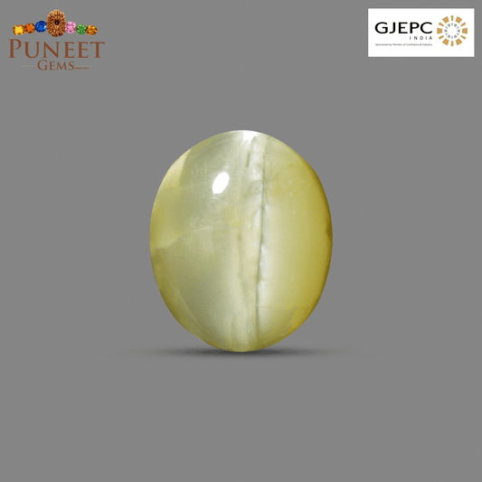 Natural Cat's Eye (Lehsunia) 8.32 CT - Certified
