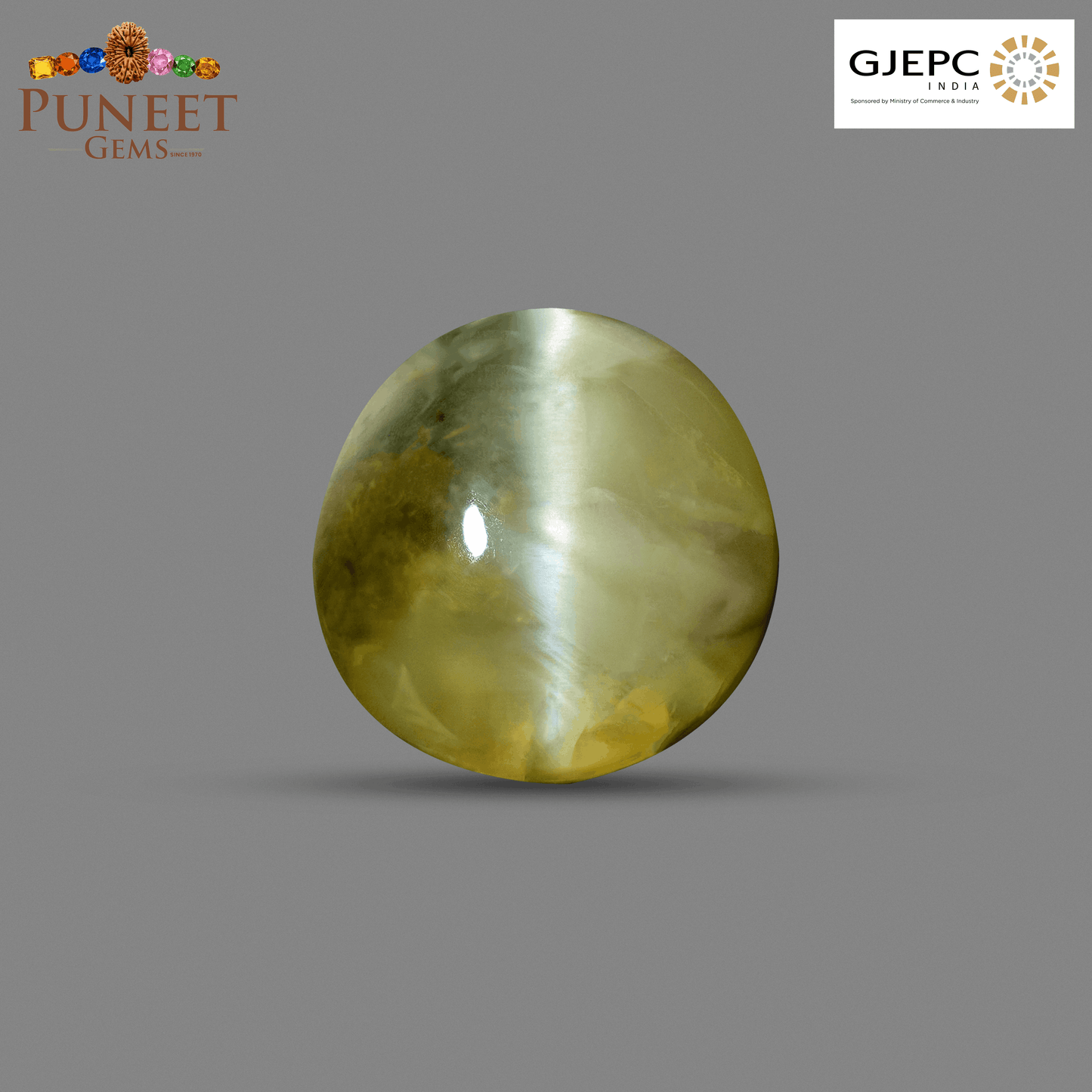 Natural Cat's Eye (Lehsunia) 8.80 CT - Certified