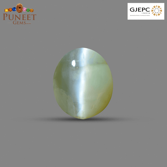 Natural Cat's Eye (Lehsunia) 8.93 CT - Certified