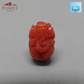 Coral Ganesh 3.37 CT – Certified Gemstone