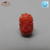 Coral Ganesh 3.17 CT – Certified Gemstone