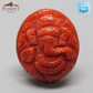 Coral Ganesh 18.28 CT – Certified Gemstone