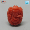 Coral Ganesh 14.22 CT – Certified Gemstone