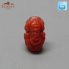 Coral Ganesh 6.14 CT – Certified Gemstone