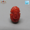 Coral Ganesh 5.97 CT – Certified Gemstone