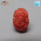 Coral Ganesh 7.43 CT – Certified Gemstone