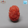 Coral Ganesh 7.43 CT – Certified Gemstone