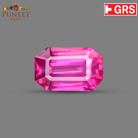 Natural Mozambique Ruby 7.03 Ct Certified