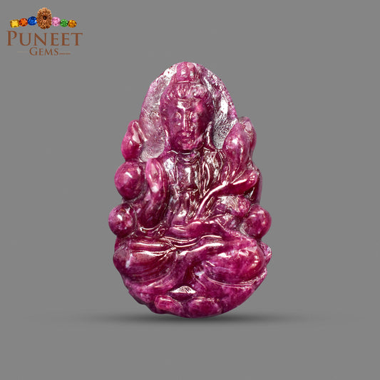 Natural Ruby Figure 71.78 Ct – Certified Gemstone