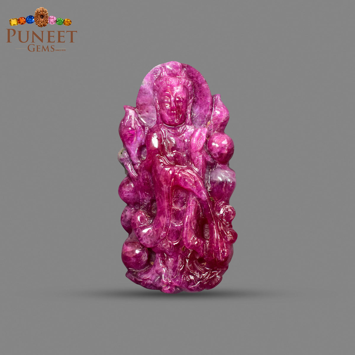 Natural Ruby Figure 76.41 Ct – Certified Gemstone
