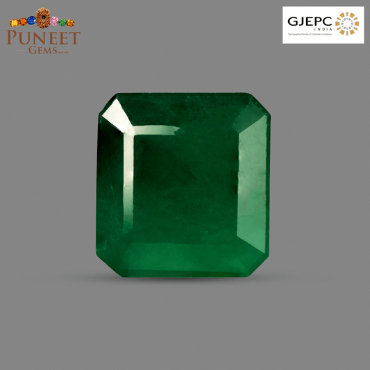 Natural Emerald (Panna) 9.97 CT – Certified Premium Gemstone