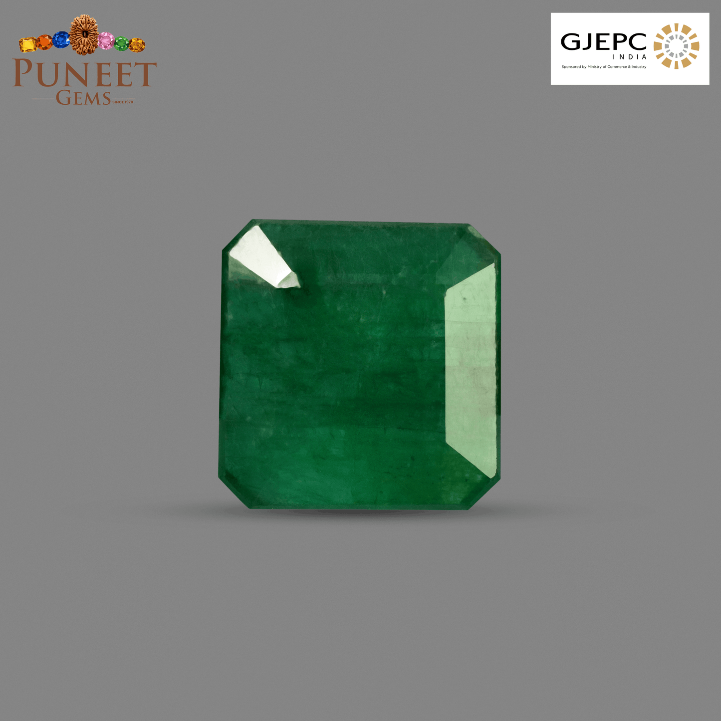 Natural Emerald (Panna) 6.18 CT – Certified Premium Gemstone