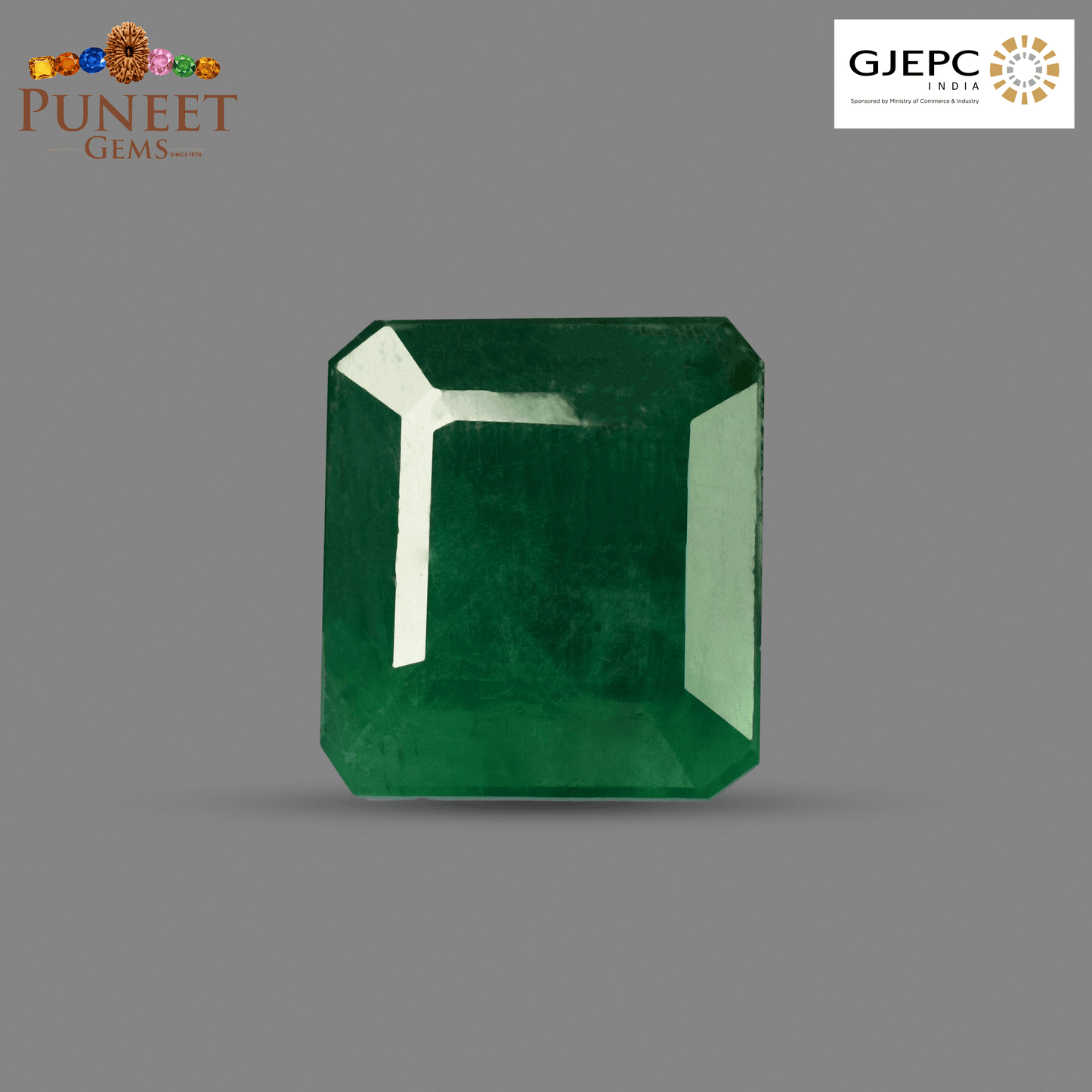 Natural Emerald (Panna) 7.15 CT – Certified Premium Gemstone