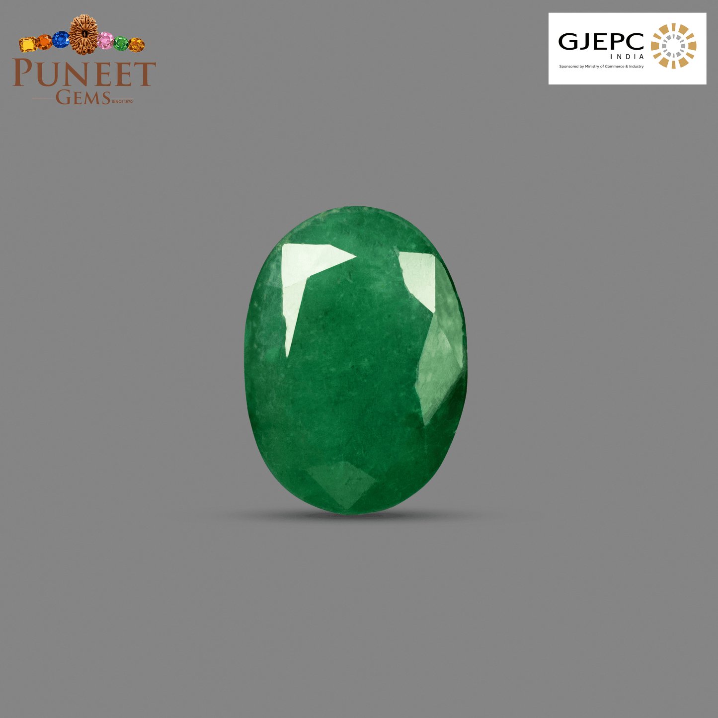 Natural Emerald (Panna) 6.65 CT – Certified Premium Gemstone