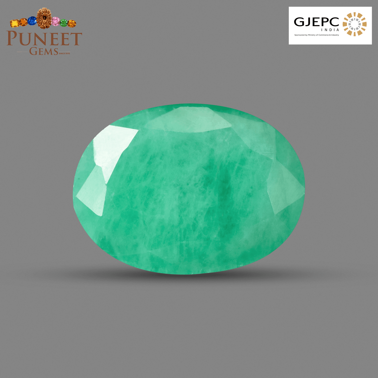 Natural Emerald (Panna) 6.21 CT – Certified Premium Gemstone