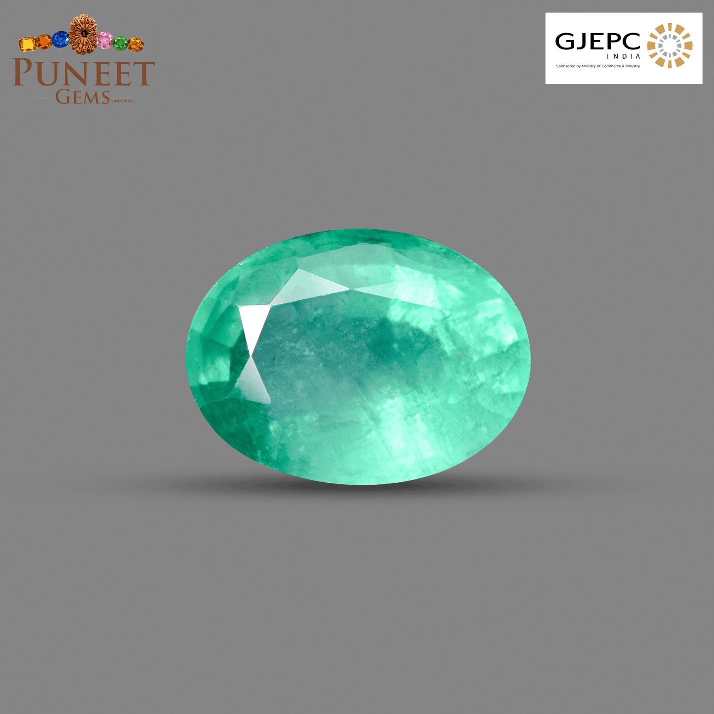 Natural Emerald (Panna) 4.61 Ct – Certified Premium Gemstone