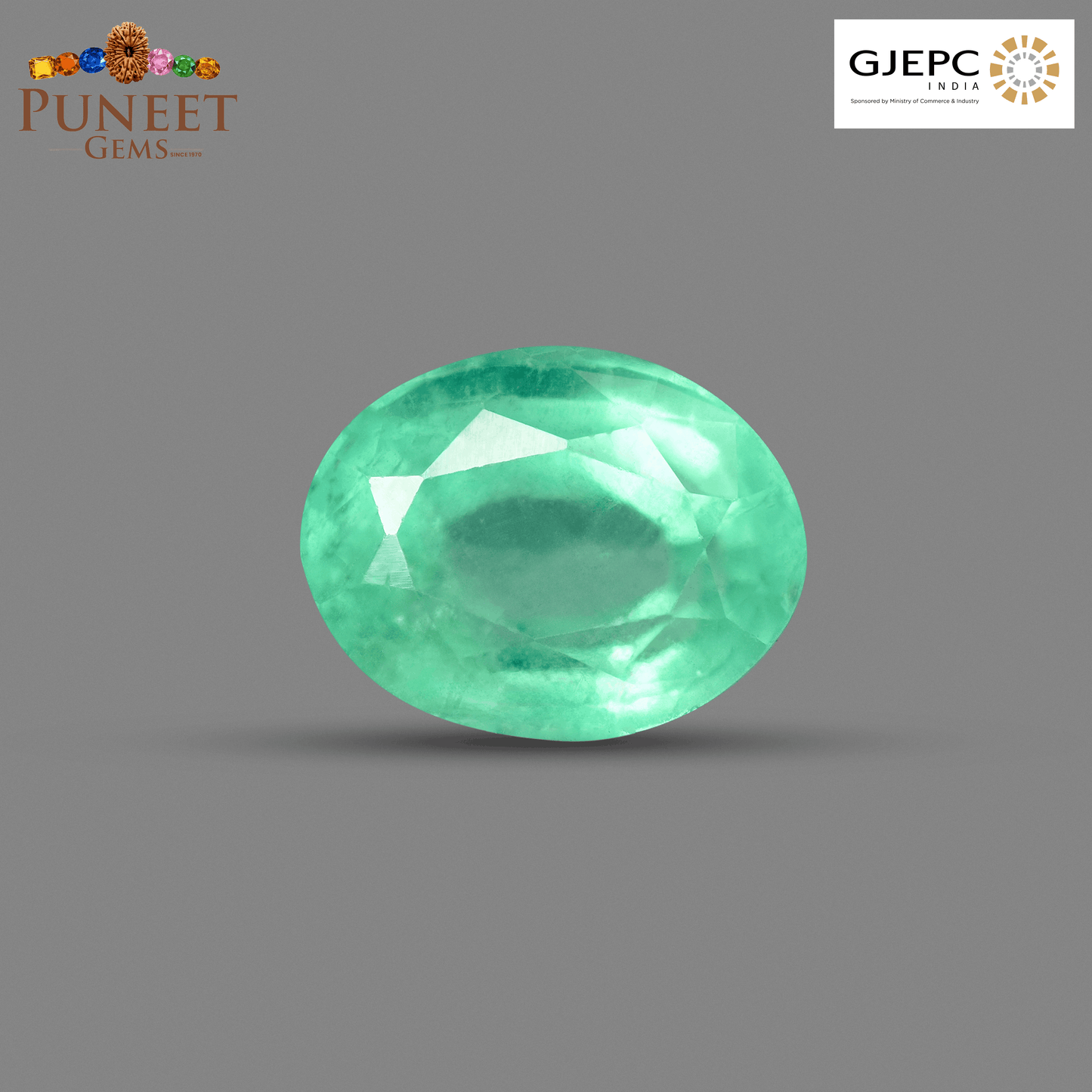 Natural Emerald (Panna) 4.08 Ct – Certified Premium Gemstone