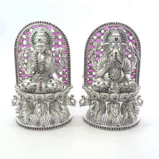 Silver Lakshmi Ganesh – 261 GM