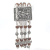 Rudraksha Silver Bracelet 4 Line with Shiv – Premium Spiritual Jewellery