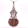 Ganesh Rudraksha Silver Pendant – Premium Spiritual Jewellery