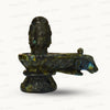 Labradorite Shivling Figure – Radiant Symbol of Lord Shiva in Mystical Stone 2.975 kg