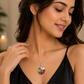 Natural Navratan Silver Pendant – Nine Gems, One Powerful Symbol