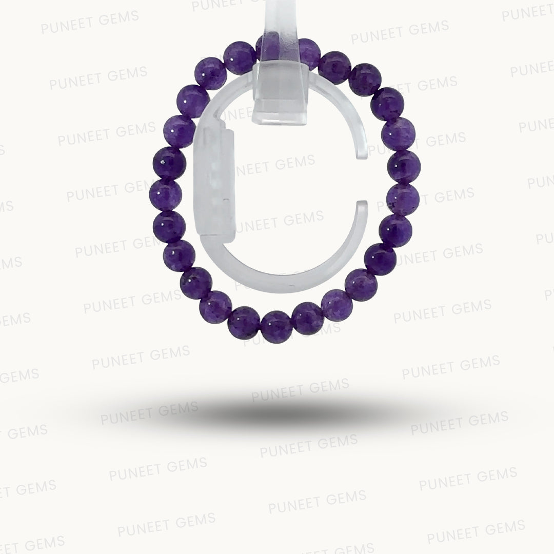 Natural Amethyst Bracelet – Calm, Clarity & Spiritual Awakening