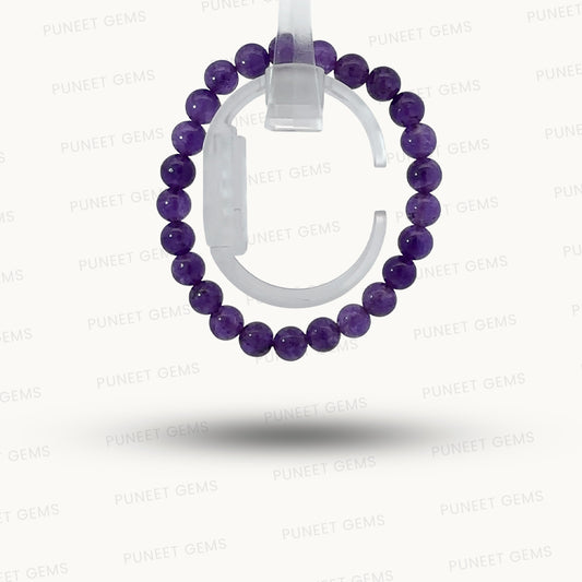 Natural Amethyst Bracelet – Calm, Clarity & Spiritual Awakening