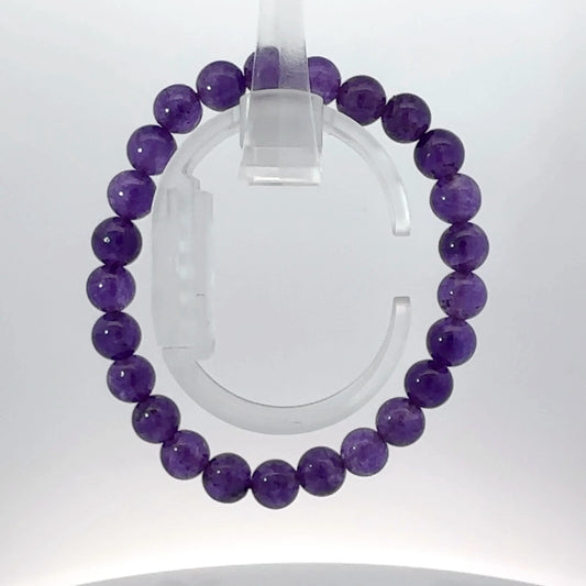 Natural Amethyst Bracelet – Calm, Clarity & Spiritual Awakening