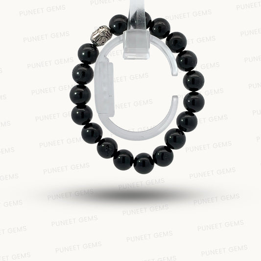Natural Black Obsidian Bracelet – Protection, Grounding & Clarity