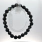Natural Black Sulemani Agate Cutting Gemstone Bracelet – Bold Style with Protective Energy